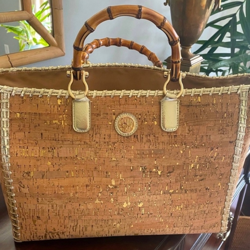 Lilly Pulitzer cork bag